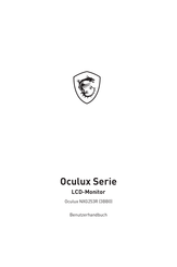 MSI Oculux Serie Benutzerhandbuch