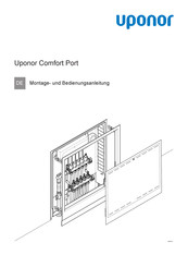 Uponor Comfort Port Montage- Und Bedienungsanleitung