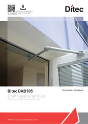 DITEC DAB105 Technisches Handbuch