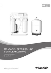 Condair RO-H Montage-, Betriebs- Und Serviceanleitung