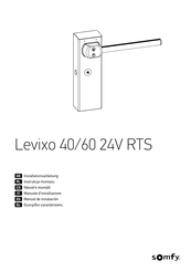 SOMFY Levixo 40 24V RTS Installationsanleitung