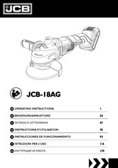 jcb JCB-18AG Bedienungsanleitung