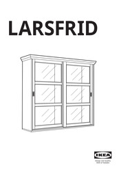 IKEA LARSFRID Bedienungsanleitung