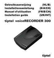 TIPTEL voiceRECORDER 300 Installationsanleitung