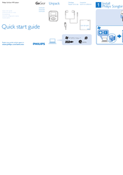 Philips GoGear SA3RGA02 Kurzanleitung