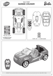 Bladez Toyz Barbie Cruiser Bedienungsanleitung