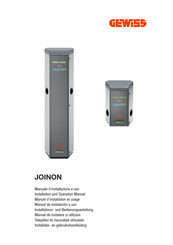 Gewiss JOINON I-ON Serie Installations- Und Bedienungsanleitung
