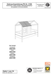 PAIDI TINY HOUSE 239 7105 Gebrauchsanleitung