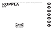 IKEA KOPPLA AA-2162566-1 Bedienungsanleitung