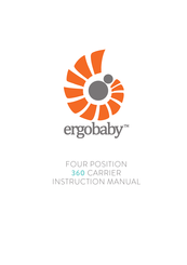 ergobaby FOUR POSITION 360 CARRIER Bedienungsanleitung