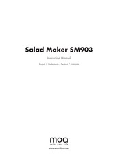 MOA Salad Maker SM903 Bedienungsanleitung