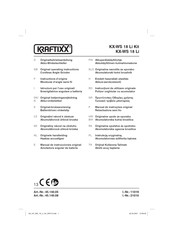 Kraftixx 45.140.05 Originalbetriebsanleitung