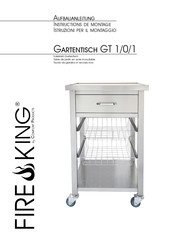 Comfort Products FIRE & KING GT 1/0/1 Aufbauanleitung
