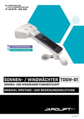 JAROLIFT TDSW-01 Original Montage- Und Bedienungsanleitung