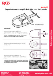 BGS technic 8457 Bedienungsanleitung