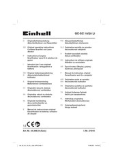 EINHELL GC-SC 18/28 Li Originalbetriebsanleitung