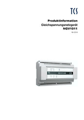 TCS NGV1011 Produktinformation