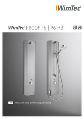 WimTec PROOF P6 HB - 6 V Montage- Und Bedienungsanleitung