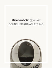 Litter-Robot Open Air Schnellstartanleitung