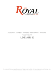 Palazzetti Royal Rondine Air 80 Anleitung