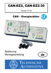 Technische Alternative CAN-EZ2 Bedienungs- Und Montageanleitung