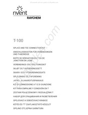 nVent RAYCHEM T-100 Bedienungsanleitung