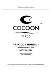 Cocoon fires PEDESTAL CFPBBLK Bedienungsanleitung