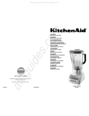 Kitchenaid 5KSB560 Bedienungsanleitung Und Rezepte