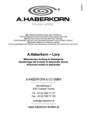 A.HABERKORN Lory Gebrauchsanleitung Und Prüfbuch