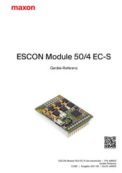 Maxon ESCON Module 50/4 EC-S Geräte-Referenz