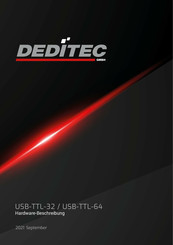 Deditec USB-TTL-64 Hardware-Beschreibung
