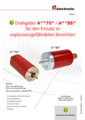 TR-Electronic A 70 Serie Betriebsanleitung