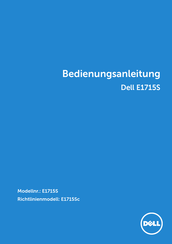 Dell E1715S Bedienungsanleitung