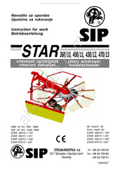 SIP STAR 470/13 Betriebsanleitung