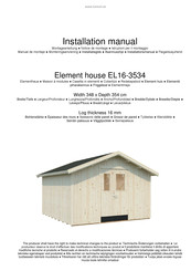 Palmako EL16-3534 Montageanleitung