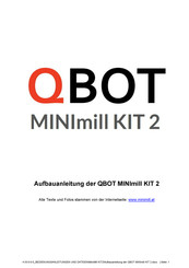 QBot MINImill KIT 2 Aufbauanleitung