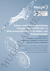 VitaLight POWER LED 2.0 Einbau- Und Bedienungsanleitung