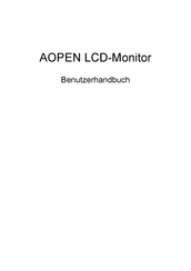 Aopen 24CV1Y Benutzerhandbuch