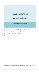 MEDCAPTAIN NAVI-30 Benutzerhandbuch