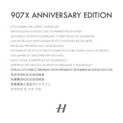 Hasselblad 907X Anniversary Edition Haftungsausschluss Und Sicherheitsvorschriften
