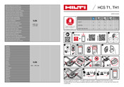Hilti HCS T1 Kurzanleitung