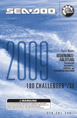 BRP SEA-DOO 180 CHALLENGER/SE 2009 Bedienungsanleitung