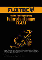 Fuxtec FX-FA1 Original Bedienungsanleitung