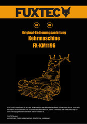 Fuxtec FX-KM1196 Original Bedienungsanleitung