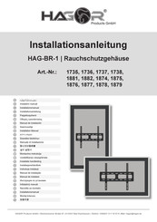 HAGOR HAG-BR-1 Series Installationsanleitung