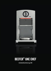 Beefer One Chef Aufstellanleitung