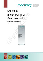 axing SKF 40-00 Betriebsanleitung