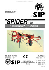 SIP SPIDER 300 Betriebsanleitung
