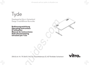 VITRA Tyde Bedienungsanleitung