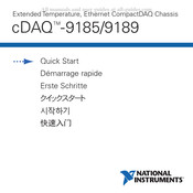 National Instruments cDAQ-9189 Erste Schritte